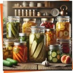 Pots en verre pour conserves